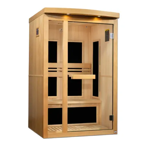 [P6‐5220‐01] Pro 6 P6-5220-01 Near  Zero EMF Far Infrared  Sauna 2 Person Clear Glass
